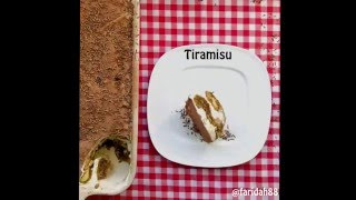 Tiramisu with Orange Flavour