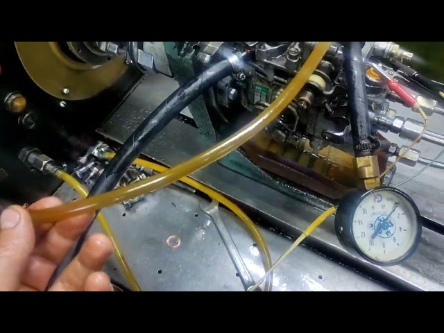 Ремонт ТНВД ВЕ VE  Мазда Титан  давление внутри корпуса насоса