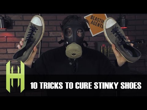 how to get rid smelly shoes