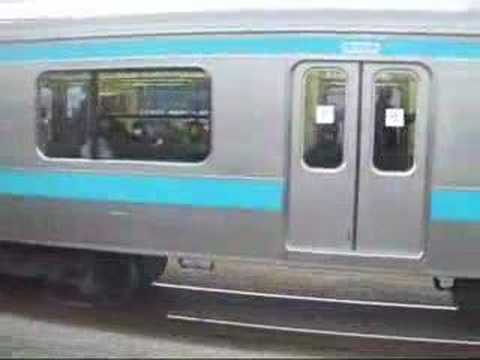 Parallel running, JR East EMU 209 vs E231