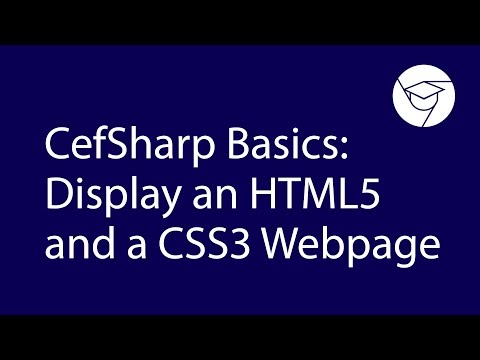 Videoguide | Displaying HTML5/CSS3 in CefSharp thumbnail