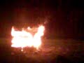 beer bottle filled with gas explodes! beer bottle filled with gas explodes!