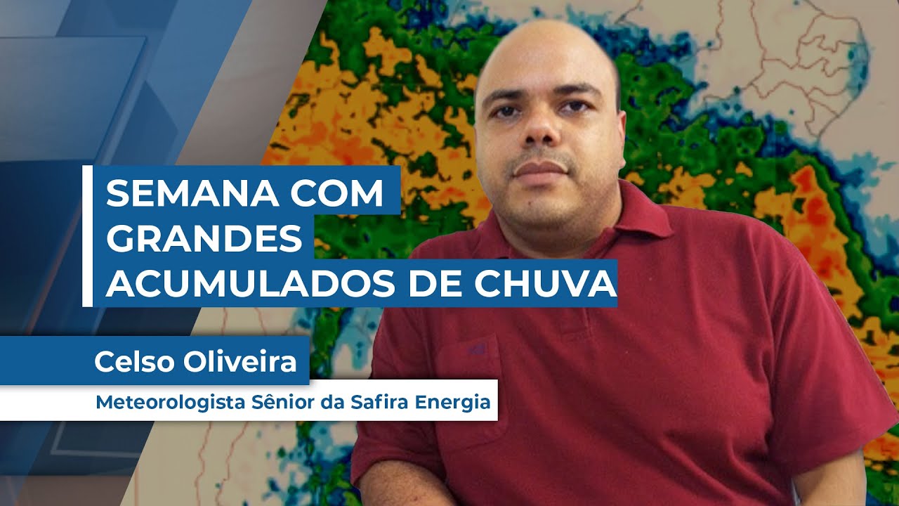 Semana deve ter grandes acumulados de chuvas no Centro-Oeste e Sudeste, paralisando atividades de...