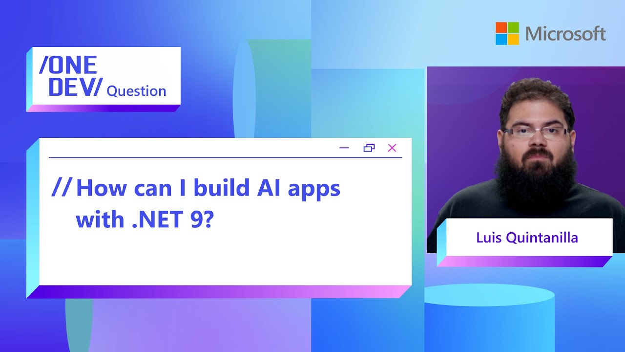 How can I build AI apps with .NET 9?