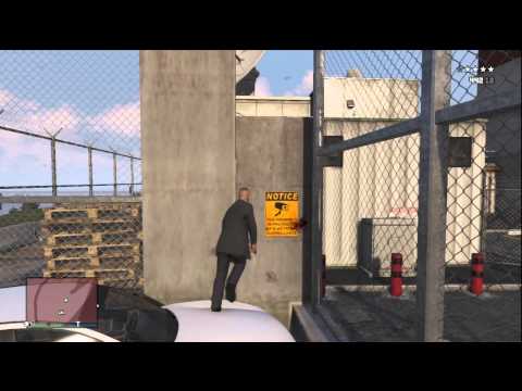 GTA 5 SECRET WALL TO JUMP INTO THE MILITARY BASE! ONLINE!! GTA 5 SECRET WALL TO JUMP INTO THE MILITARY BASE! ONLINE!!
