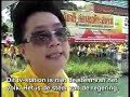 BANGKOK - Duizenden betogers hebben dinsdag in de Thaise hoofdstad Bangkok onder meer het kantoor van premier Samak Sundaravej bestormd. Ook andere overheidsgebouwen en het terrein van een televisiezender werden bezet. De demonstranten willen dat de regering opstapt.