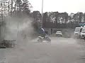 ATV 200 drift burnout donut BOBO RACING