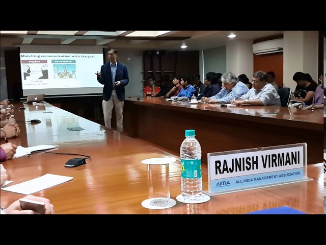 Rajnish Virmani AIMA Talk