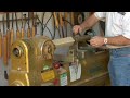 How to Use a Wood Lathe : Chucking Block With Wood Lathe