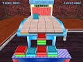 packin plax klax tetris style block puzzle game raw footage