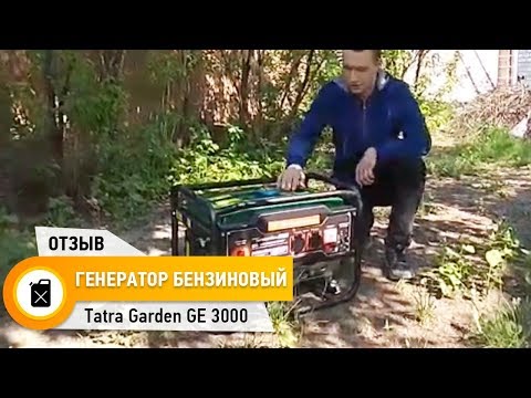Генератор бензиновий Tatra Garden GE 3000, 3.0 кВт, бензогенератор - фото 2 - id-p1253688842
