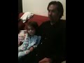 watching Charlie Brown w/ Dad