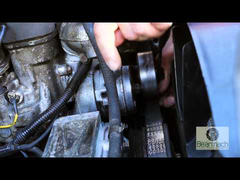 The Fine Art of Land Rover Maintenance – 300tdi Aux. drive belt adjuster replace