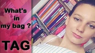 TAG - What's in my bag ?