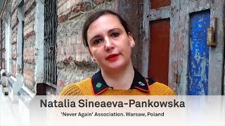 Natalia Sineaeva-Pankowska: Muzea i budowanie pokoju w świecie po pandemii koronawirusa, 1.11.2020.