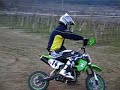 pit bike con scarico pro-gun pit bike con scarico pro-gun