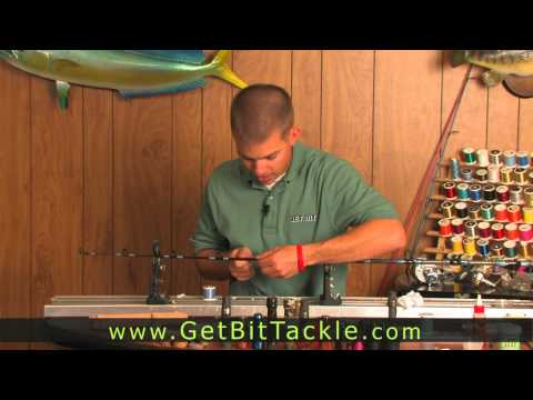 how to repair fishing rod guides