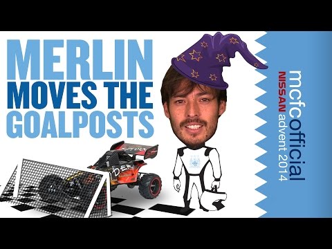 MERLIN MOVES THE POSTS | Man City Advent Calendar 2014 | Day Thirteen