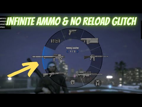 HOW TO GET INFINITE AMMO & NO RELOAD GLITCH IN GTA 5 ONLINE (OP & FUN GLITCH)