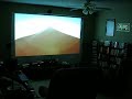 My new home theatre setup!-video 2