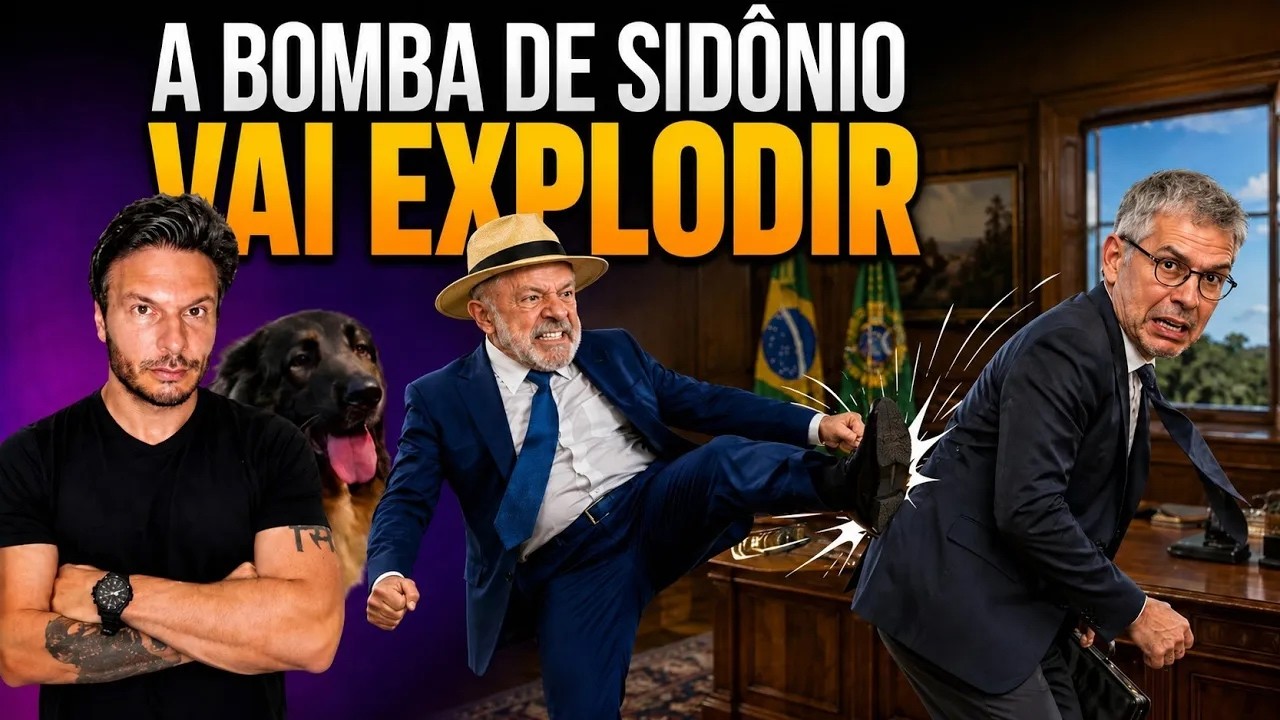 LULA SE DESESPERA COM NOVO ESCÂNDALO E EXPULSA SIDÔNIO!