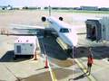 Continental Express Pulls up to the Gate Dallas Love Field