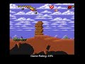 warning: there is some profanity in this video, children viewership is not recommended. you've been warned! james bond jr. was made by gray matter and released on the super nintendo. recording and gameplay/suffering, commentary/ridicule done by me. note: hey guys, here's a new series to go along with the nes series that will be starting very soon. have you ever played a game that you never ever ever wanted to really finish because it was just too bad? this is what this series is for. watch as i play some of the worst games i've ever set my eyes upon and try to lower that bad game counter of mine a bit... addendum: to make things more interesting and to give you an understanding of how i judge my games, i will include a game rating meter for all whadafah videos, which will be dynamic throughout the course of the video. it will show things that kill the game i play (mostly) and what possibly helps the game out of its grave. this will be done from now on (unless you viewers happen to say otherwise). there was a silly series on fox kids called james bond jr. it was... okay, but this game here is a far cry from the series and any good game. the game is pretty damn lame all-around. the graphics will make you wonder, the music is terribly composed onto the snes, the sound effects are reminding me of tom & jerry, and the gameplay is questionable moronic at best. don't even ask about the plot, because they kind of lost me at the poor joke. well, you'll see what i'll think about it  ... 