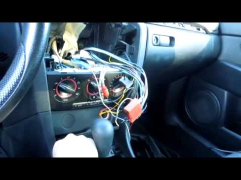 How to run a rear facing usb or aux cord through your mazda 3 2006