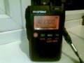BAOFENG UV-3R DUAL BAND VHF / UHF HAND HELD ANTENNA TEST