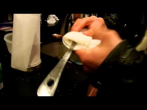 how to remove melted plastic