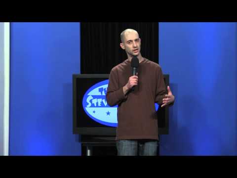 Mike Abramson does stand-up comedy on The Steve Katsos Show
