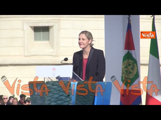 Milano Cortina 2026 Coventry (Cio): "Grande emozione vedere la fiamma accesa a Roma"