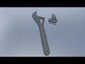 Solidworks llave inglesa UAL