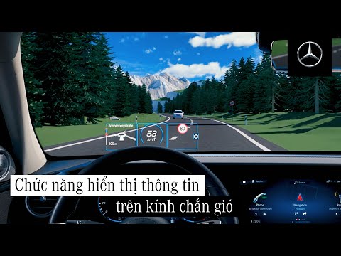 Chức năng hiển thị thông tin trên kính chắn gió