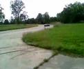 Out of control, burn out Morris, BMW 325i