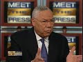 Colin Powell Endorses Barack Obama on Meet the Press