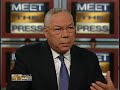 Colin Powell Endorses Barack Obama on Meet the Press