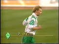 Werder Bremen - SSC Neapel 1989 4:1 Sauer und 5:1 Eilts Werder Bremen - SSC Neapel 1989 4:1 Sauer und 5:1 Eilts
