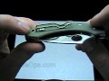 Spyderco Dragonfly, VG10 Plain Blade, Foliage Green G10 Handle Desktop Review