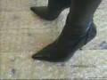 high heeled overknee boots crush bubble