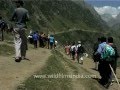 Hindu devotees make their pilgrimage to the sacred ...