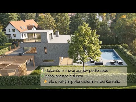 Video Vila s velkým potenciálem v srdci Kunratic
