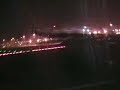 Take off from London on Virgin Atlantic A340-600 to Delhi