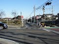 西鉄電車（香椎花園前1号踏切）