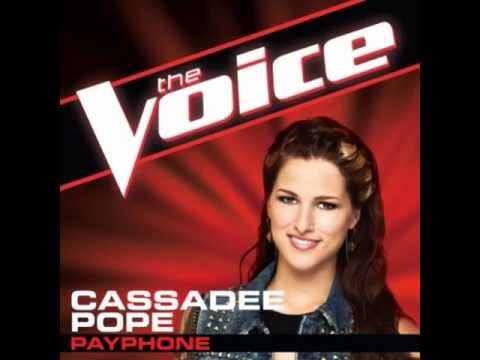 Cassadee Pope: “Payphone” – The Voice (Studio Version)