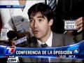 Adrian Perez en Conferencia de la Oposición 19-11-08