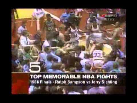 Top 10 fights in NBA history