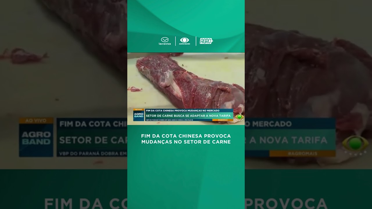 Fim da cota chinesa provoca mudanças no setor de carne