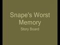 story board snapes worst memoryharry order of the phoenix