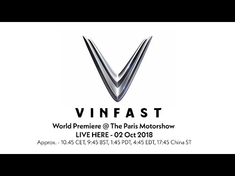 Presentación VinFast en Salón de París 2018